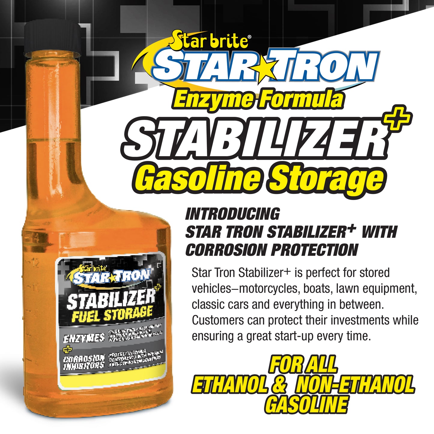Star Tron Stabilizer+ Fuel Storage