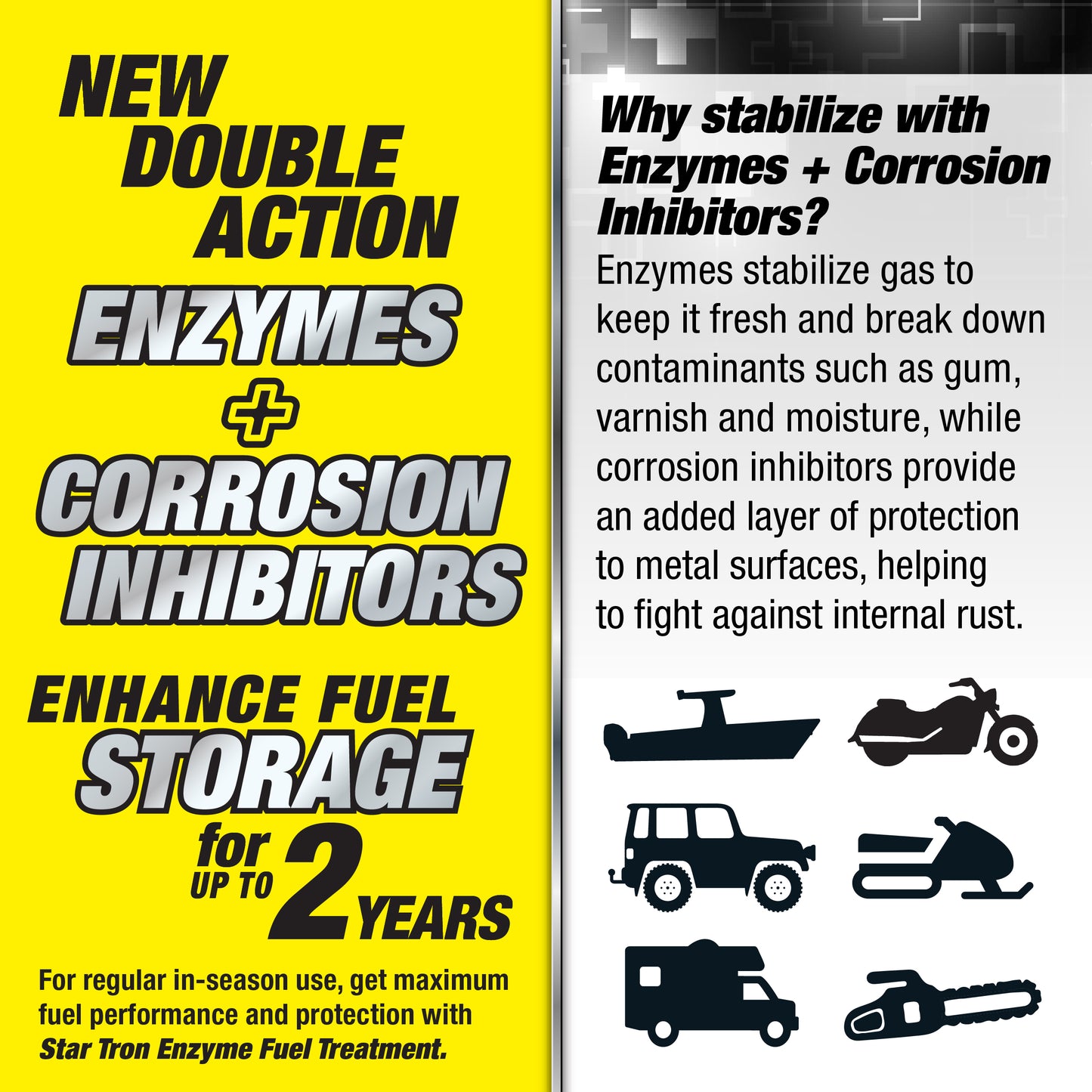 Star Tron Stabilizer+ Fuel Storage