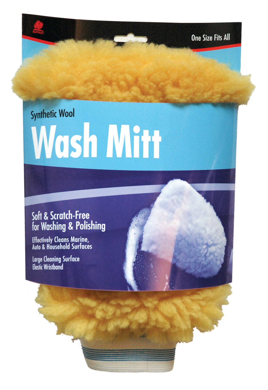 Synthetic Wool Wash Mitt