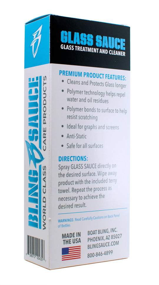 Glass Sauce, Back Packaging