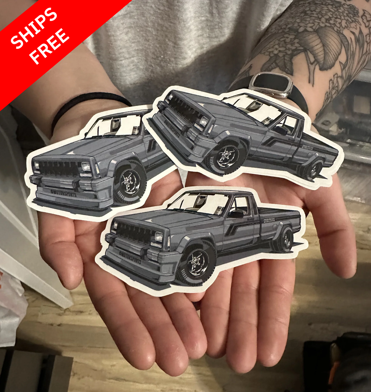 Jeep Comanche Sticker