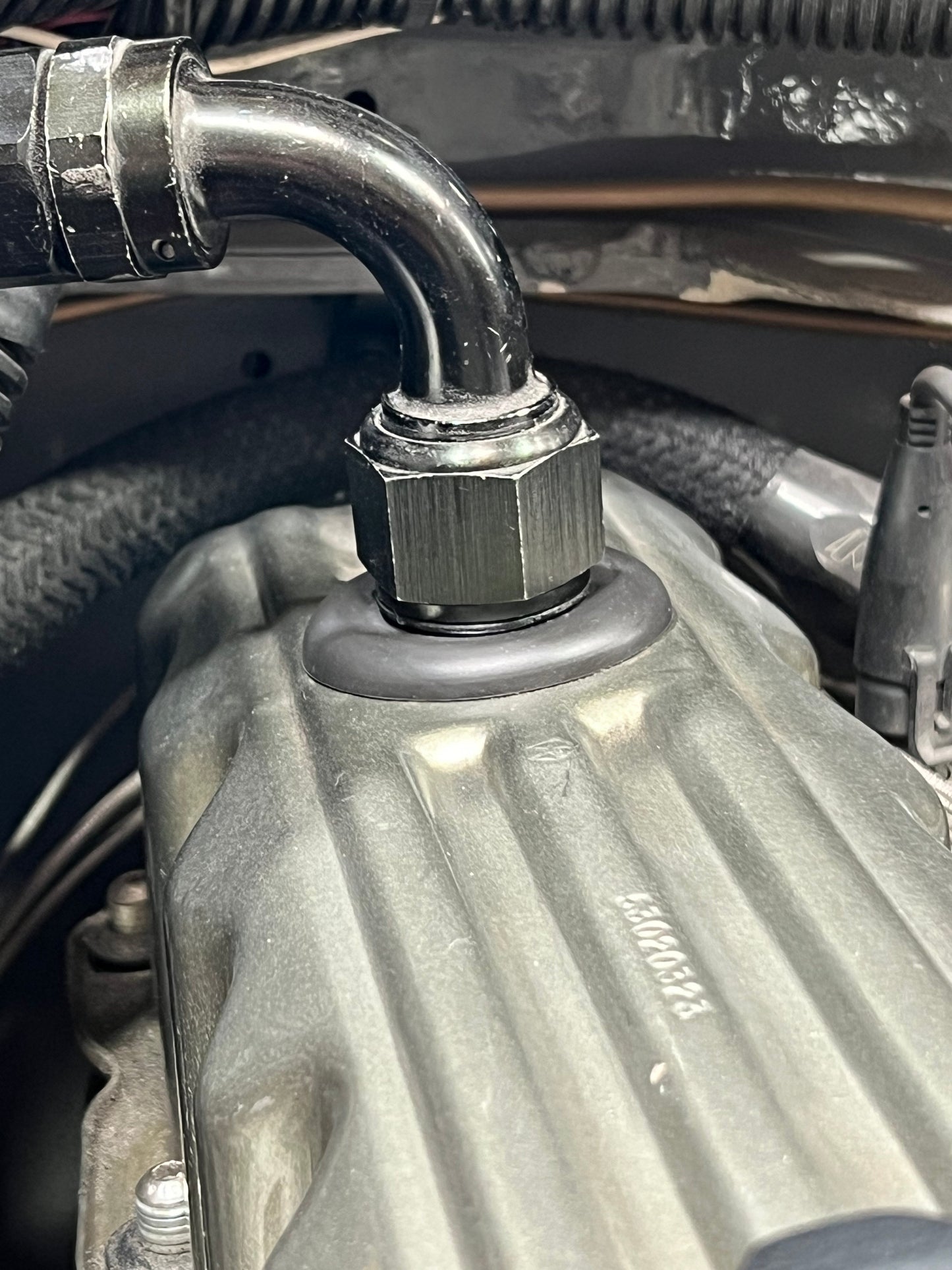 Valve Cover PCV to AN-12 Adapter (Jeep® 4.0L '97-'06)