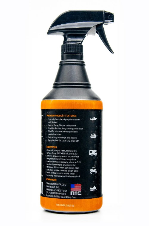 Quickie Sauce, Package Rear