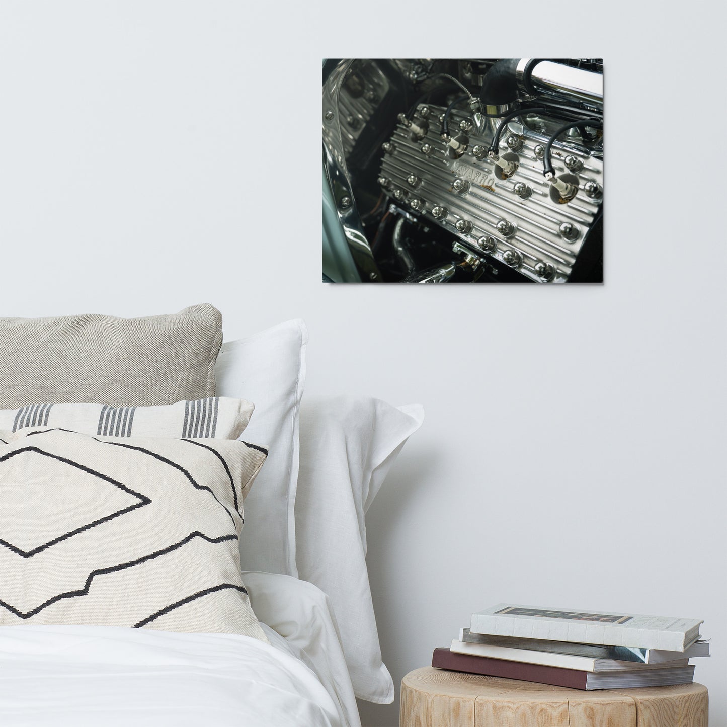Ford Flathead V8 Metal Print Wall Art