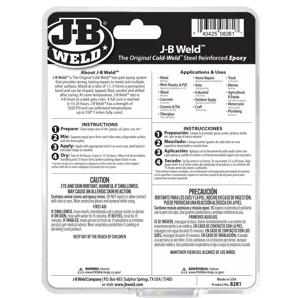 J-B Weld™ Professional Size 10oz