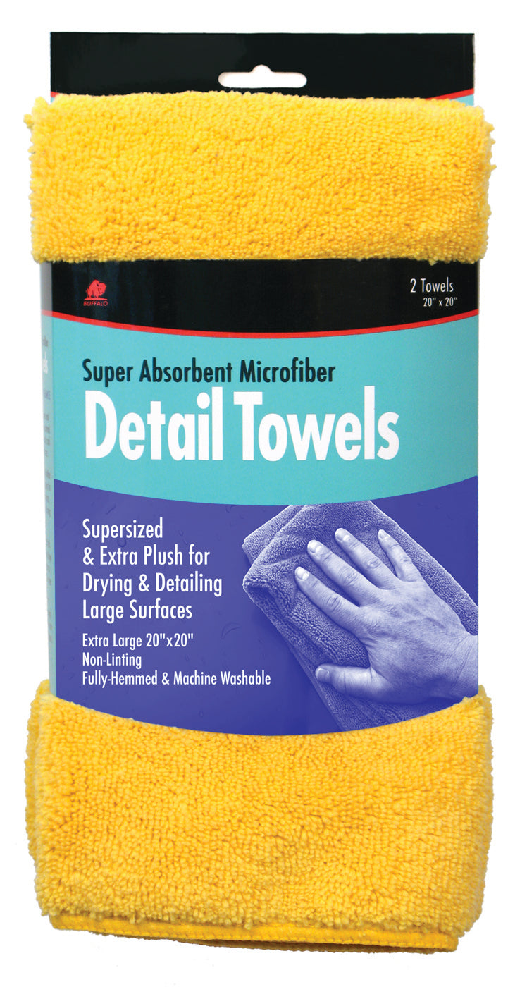 Microfiber Detail Towel, Package