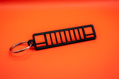 Jeep® Cherokee XJ/Comanche MJ 8 Slot Grille Keychain