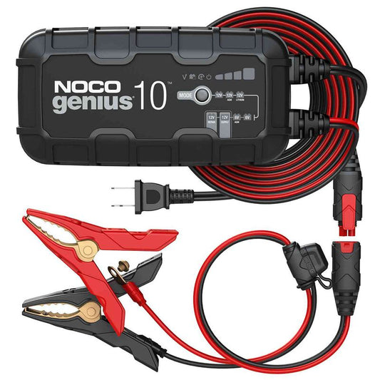 NOCO® GENIUS10 Cargador de batería inteligente de 6 V/12 V y 10 amperios
